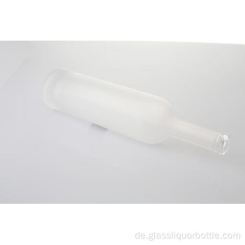 100 ml Klare flache Flasche Glaslikörflaschen